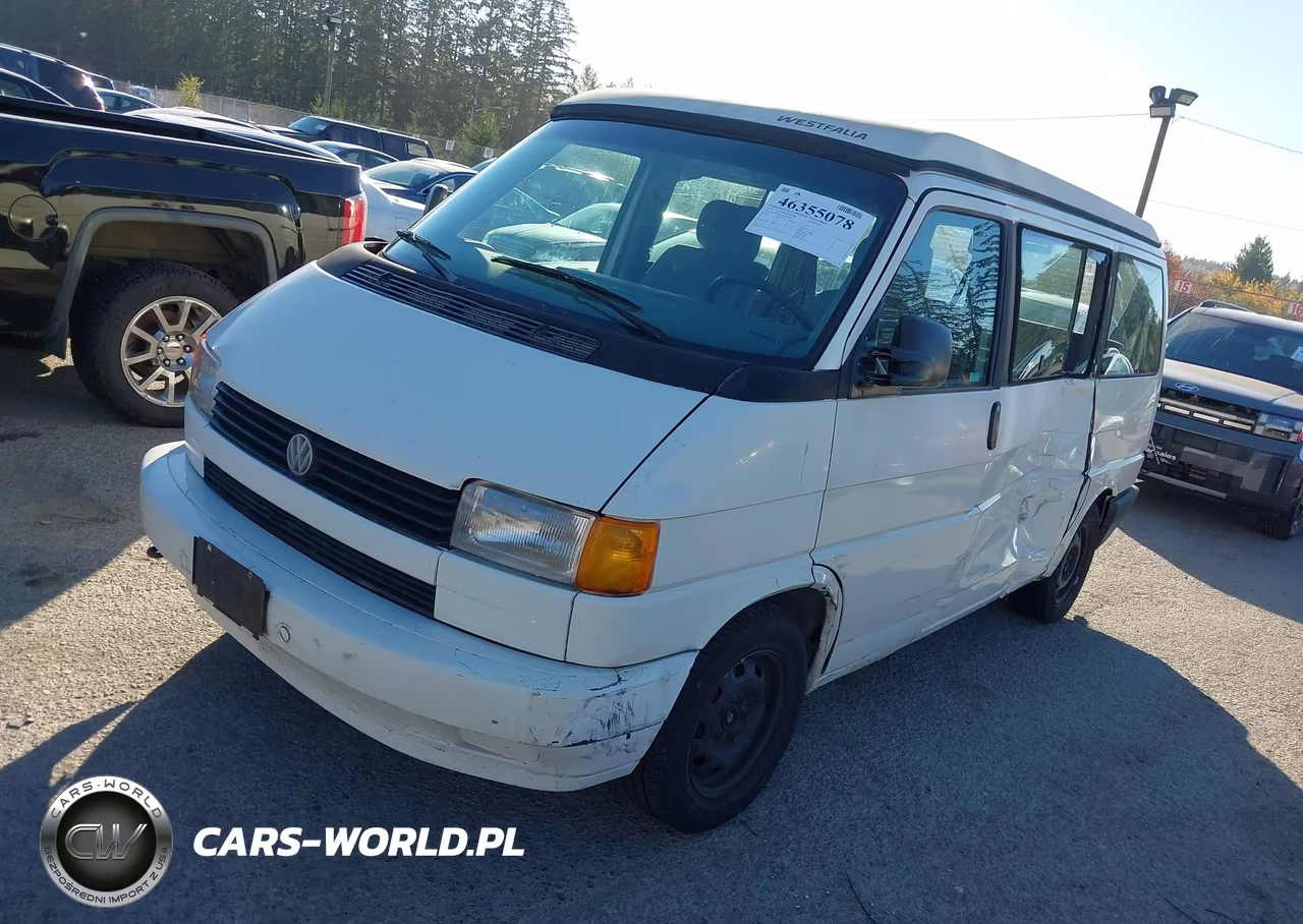 1993 Volkswagen Eurovan Mv VIN:WV2MC0706PH076348 - 2
