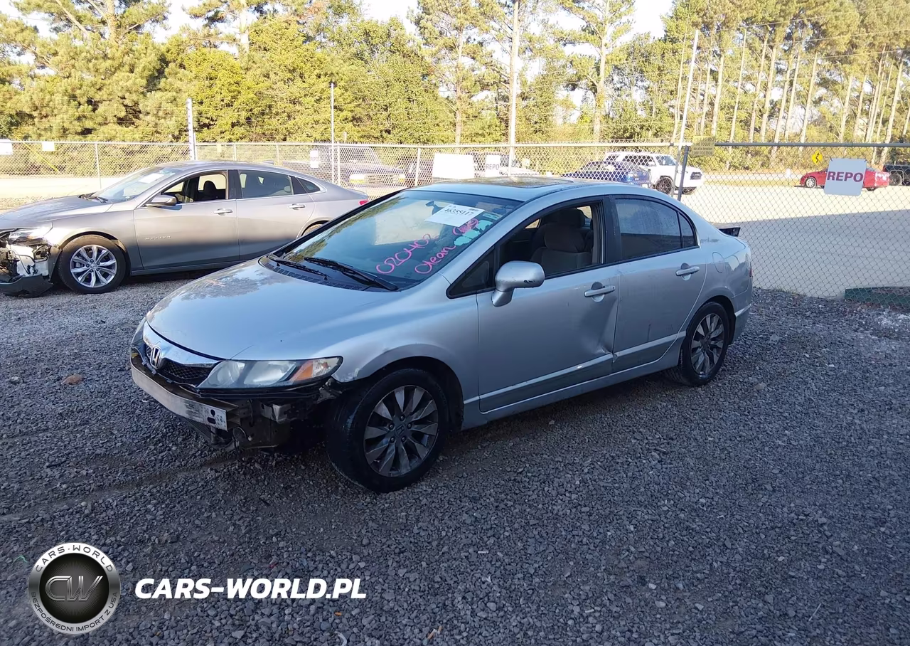 2009 Honda Civic Ex VIN:19XFA168X9E020402 - 2