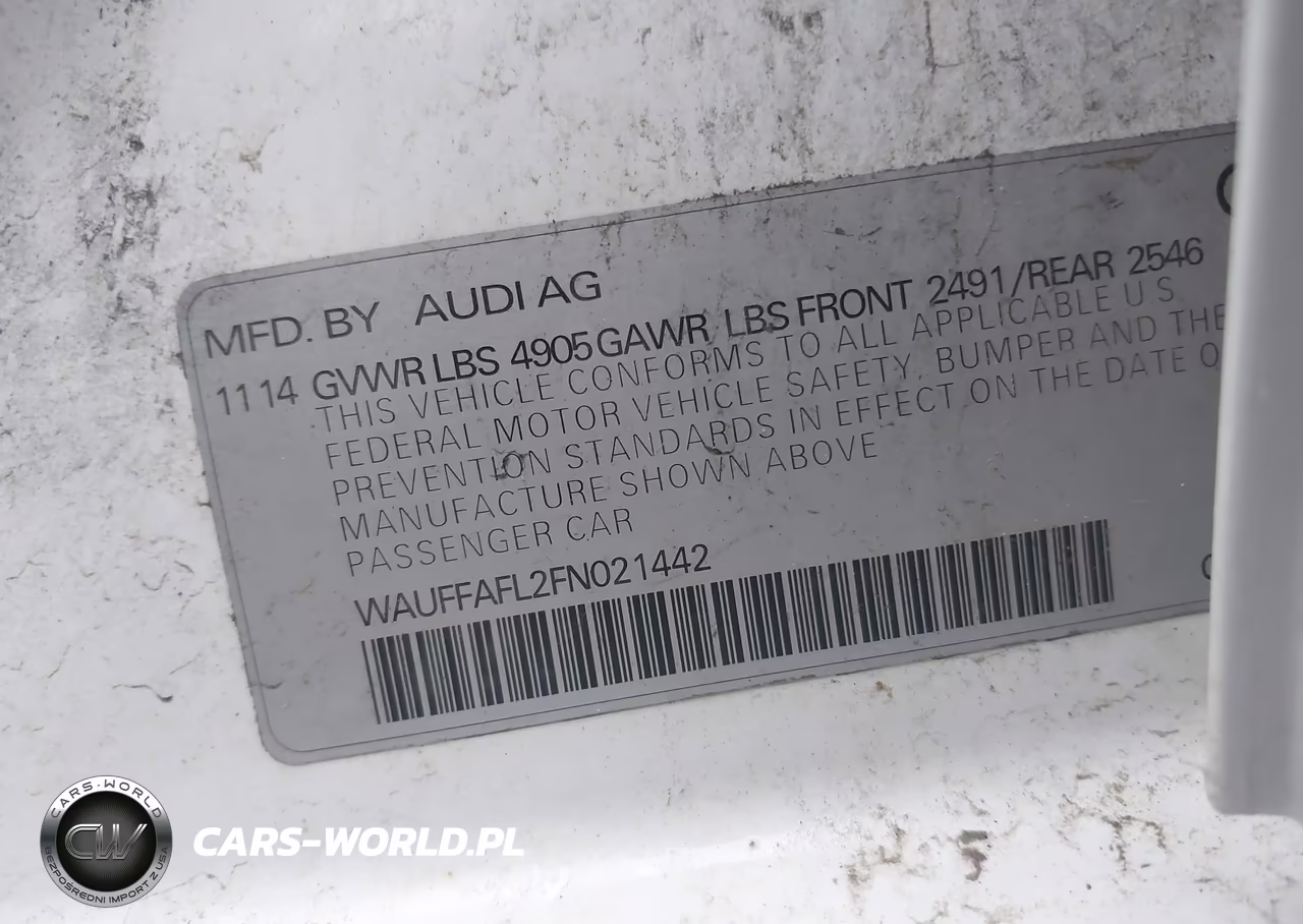 2015 Audi A4 2.0T Premium VIN:WAUFFAFL2FN021442 - 9