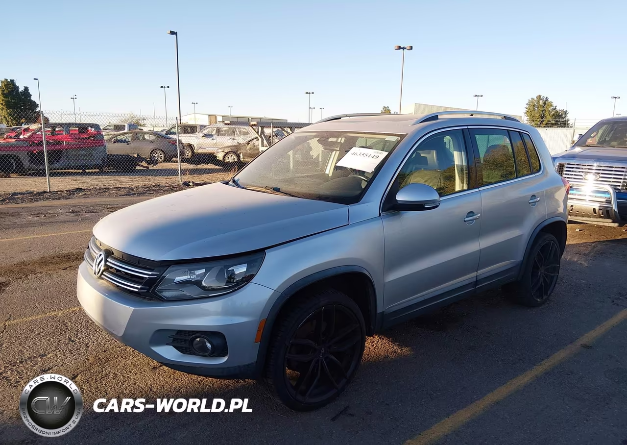 2013 Volkswagen Tiguan Sel VIN:WVGBV3AX5DW063553 - 2