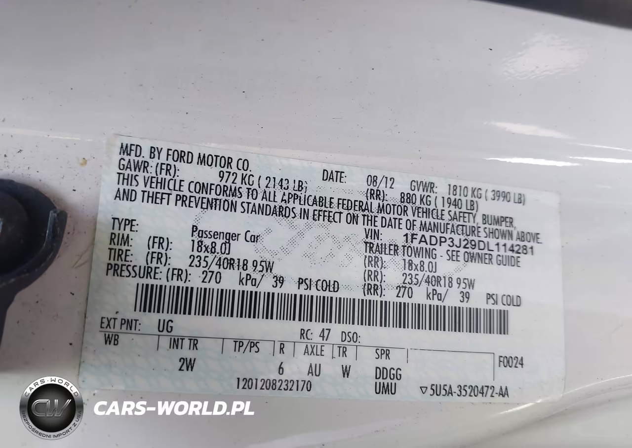 2013 Ford Focus Titanium VIN:1FADP3N22DL113399 - 9