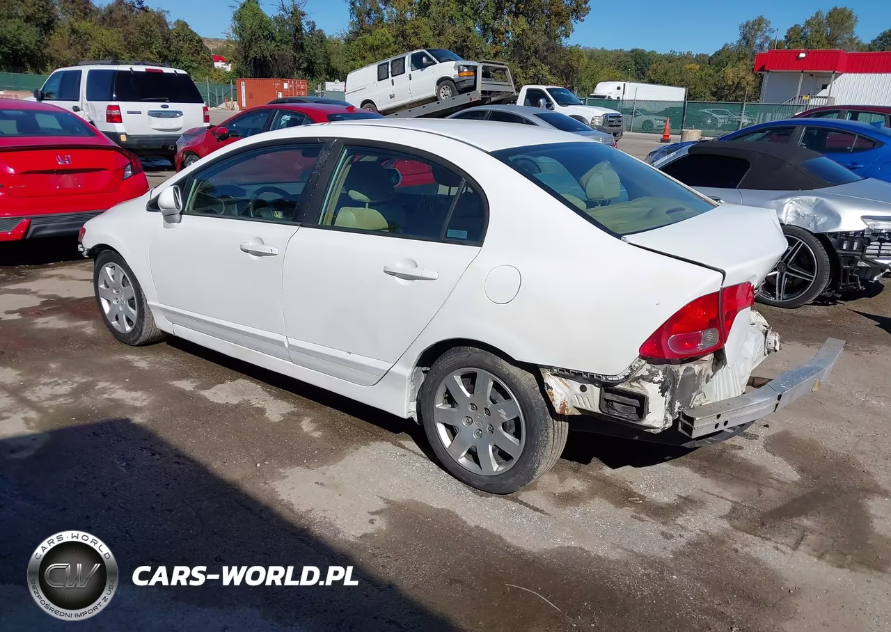 2008 Honda Civic Lx VIN:2HGFA16548H301136 - 3