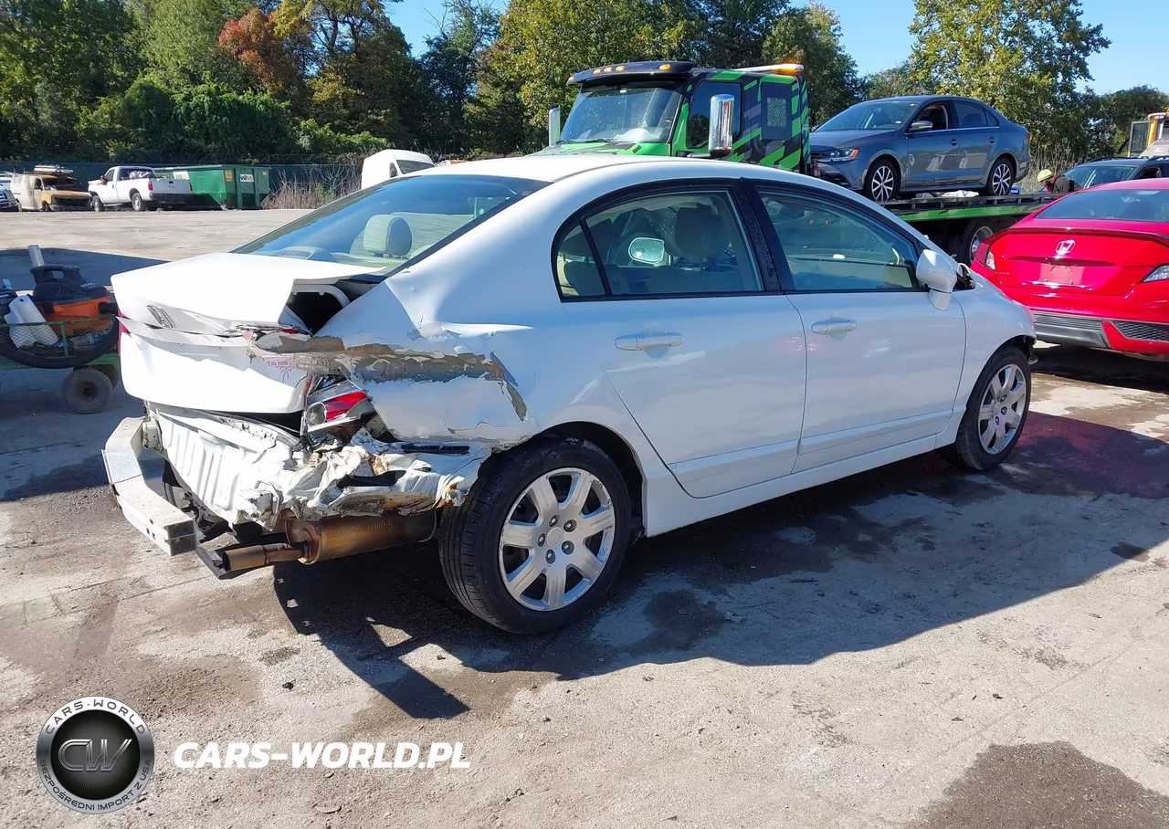 2008 Honda Civic Lx VIN:2HGFA16548H301136 - 4