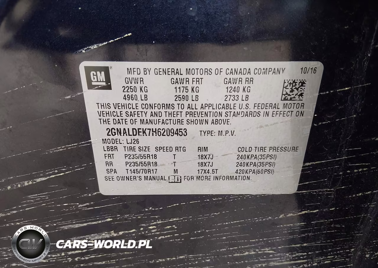 2017 Chevrolet Equinox Premier VIN:2GNALDEK7H6209453 - 9