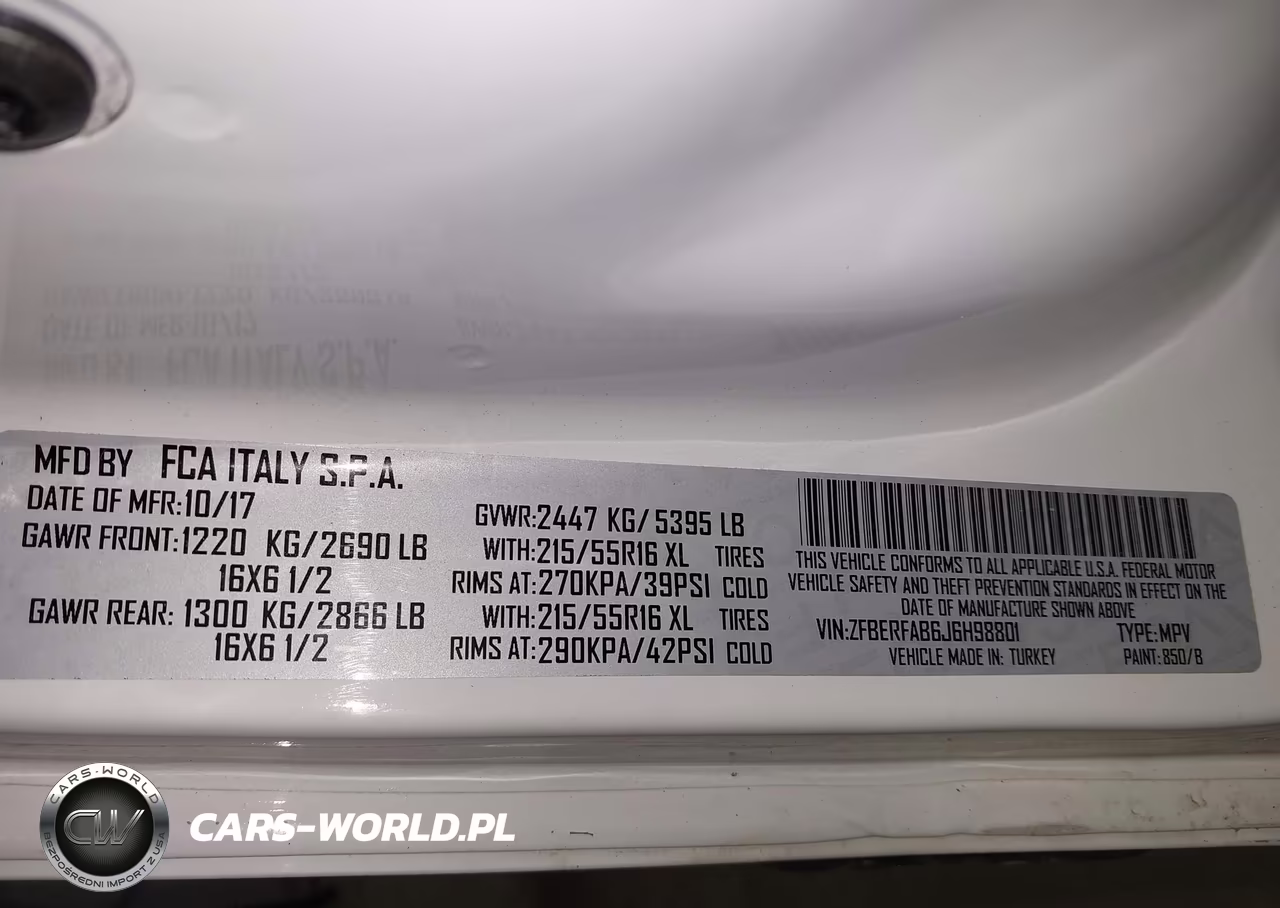 2018 Ram Promaster City Tradesman VIN:ZFBERFAB6J6H98801 - 9