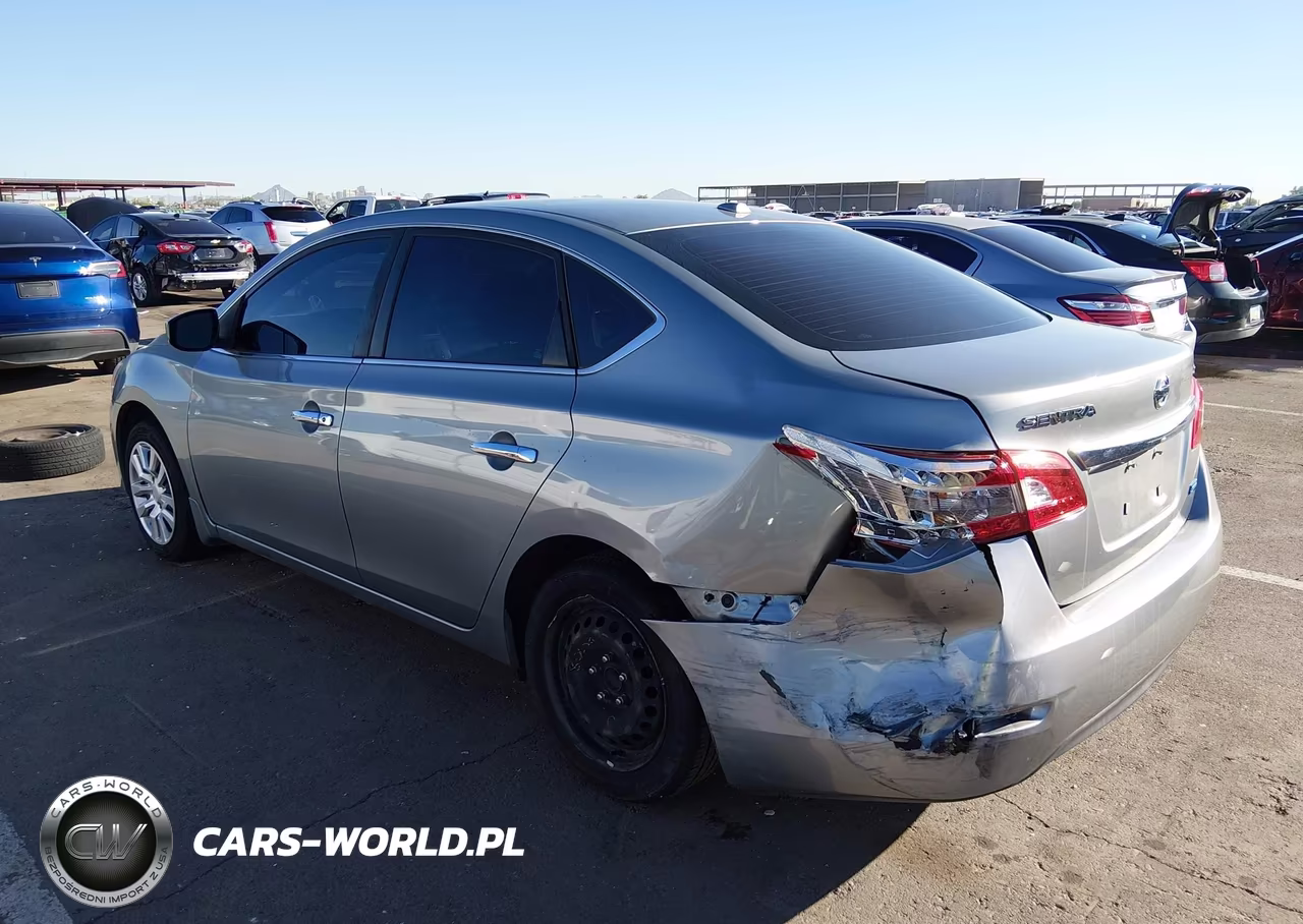 2013 Nissan Sentra Sv VIN:3N1AB7AP4DL740701 - 3