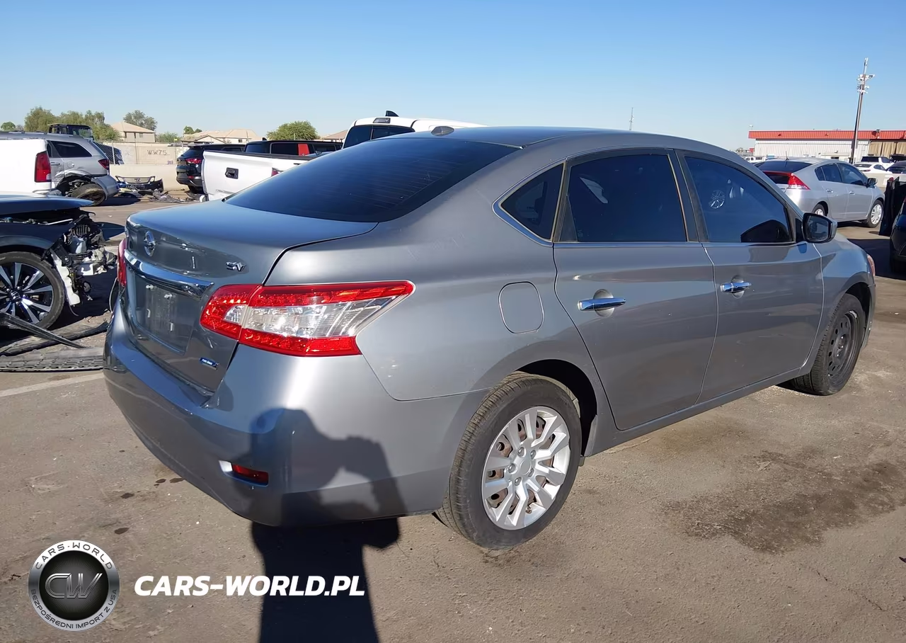 2013 Nissan Sentra Sv VIN:3N1AB7AP4DL740701 - 4