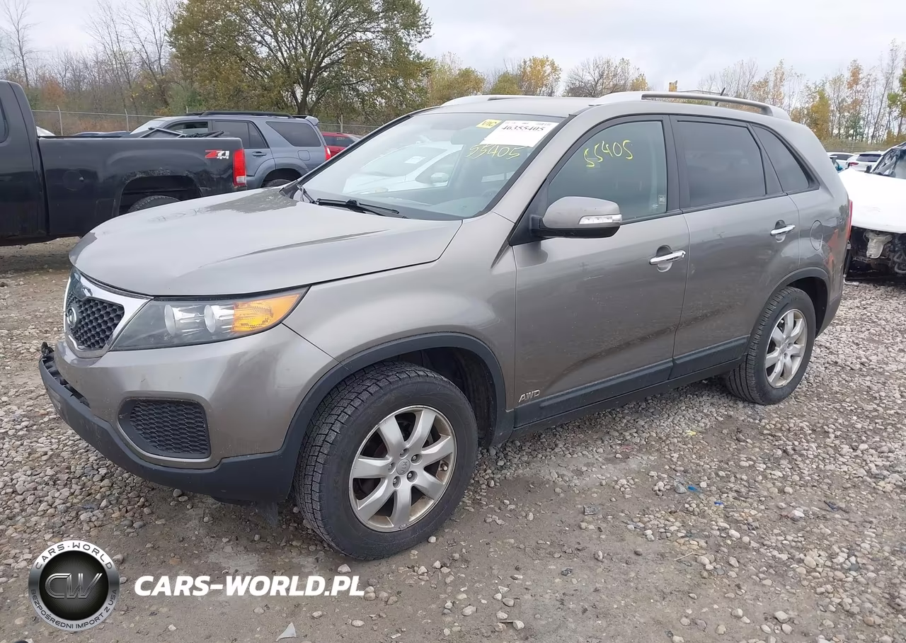 2013 Kia Sorento Lx V6 VIN:5XYKTDA26DG402368 - 2