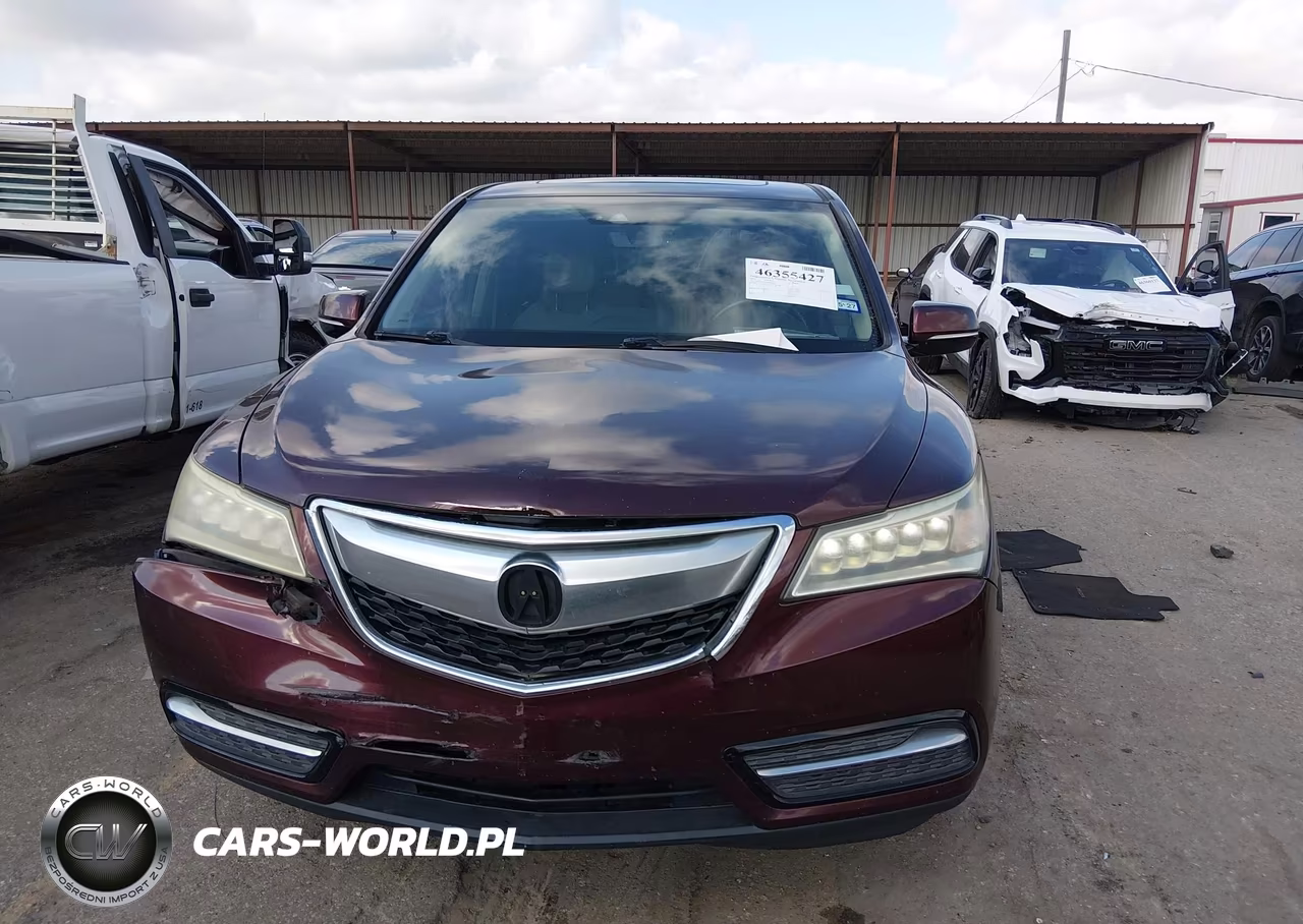2016 Acura Mdx Technology Acurawatch Plus Packages-Technology Package VIN:5FRYD3H4XGB018516 - 12