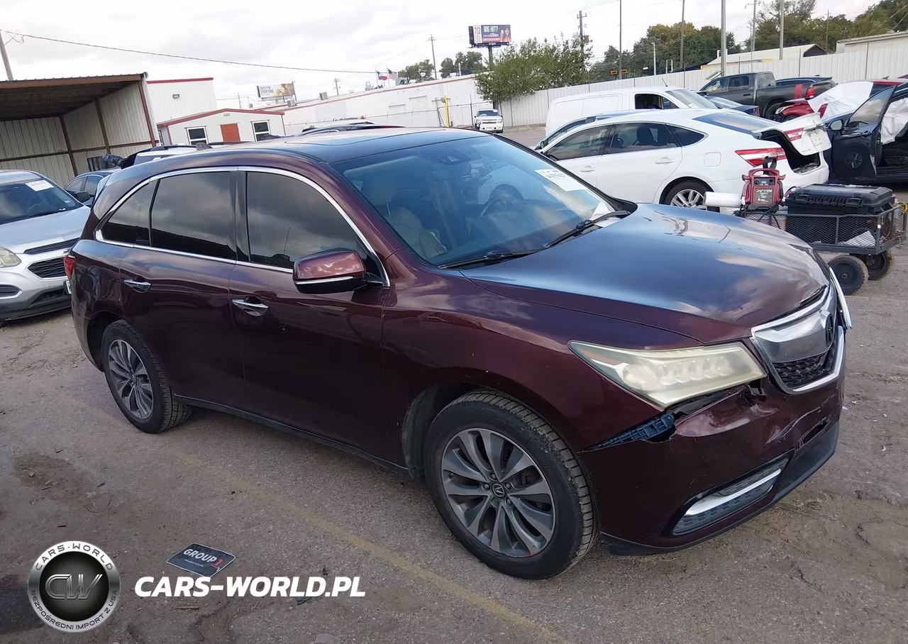 2016 Acura Mdx Technology Acurawatch Plus Packages-Technology Package VIN:5FRYD3H4XGB018516 - 13