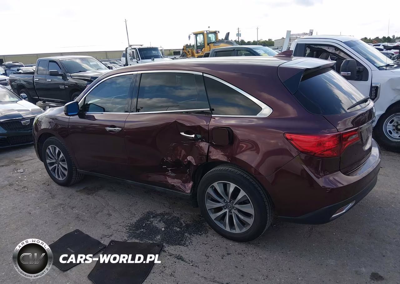 2016 Acura Mdx Technology Acurawatch Plus Packages-Technology Package VIN:5FRYD3H4XGB018516 - 14