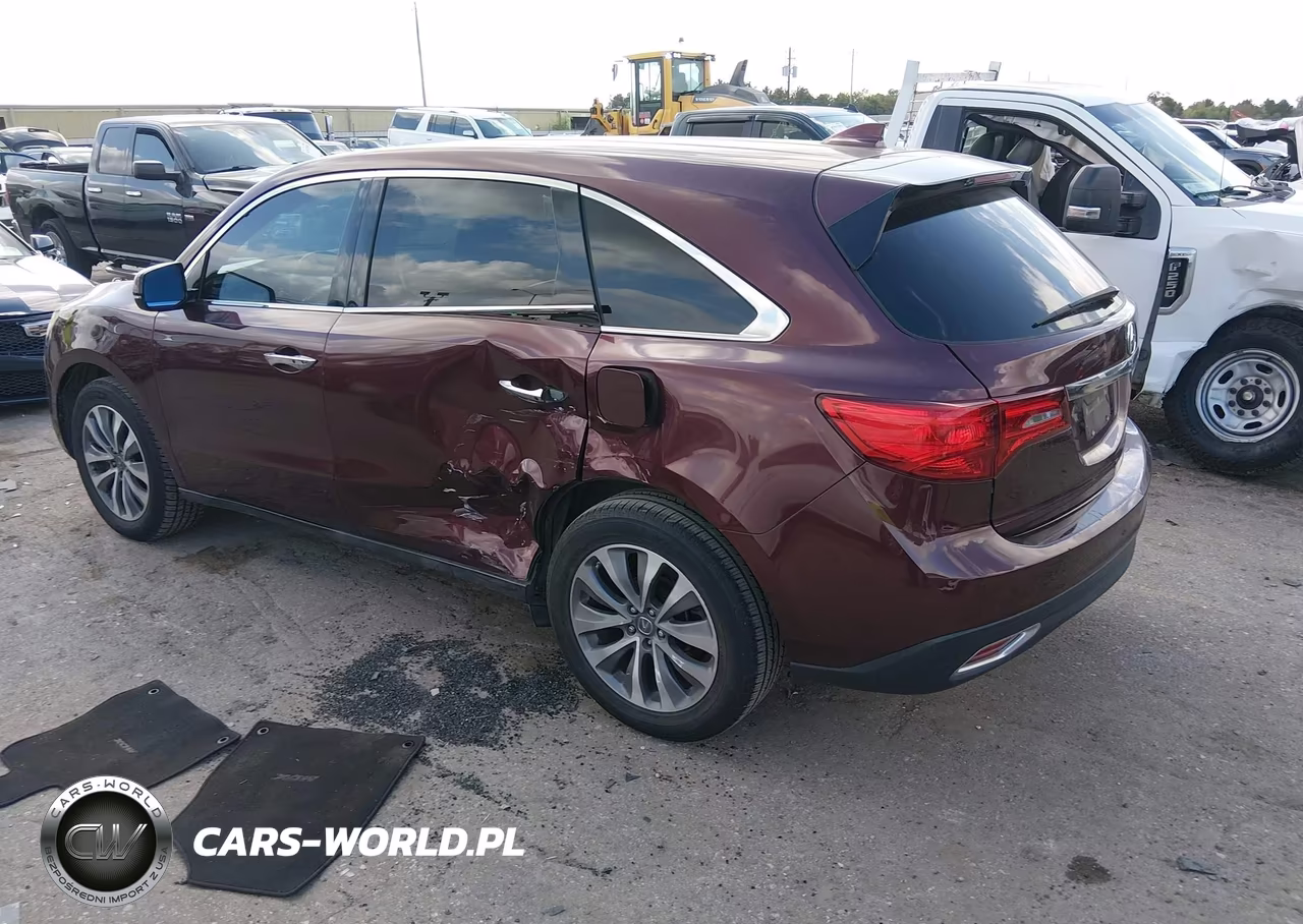 2016 Acura Mdx Technology Acurawatch Plus Packages-Technology Package VIN:5FRYD3H4XGB018516 - 3