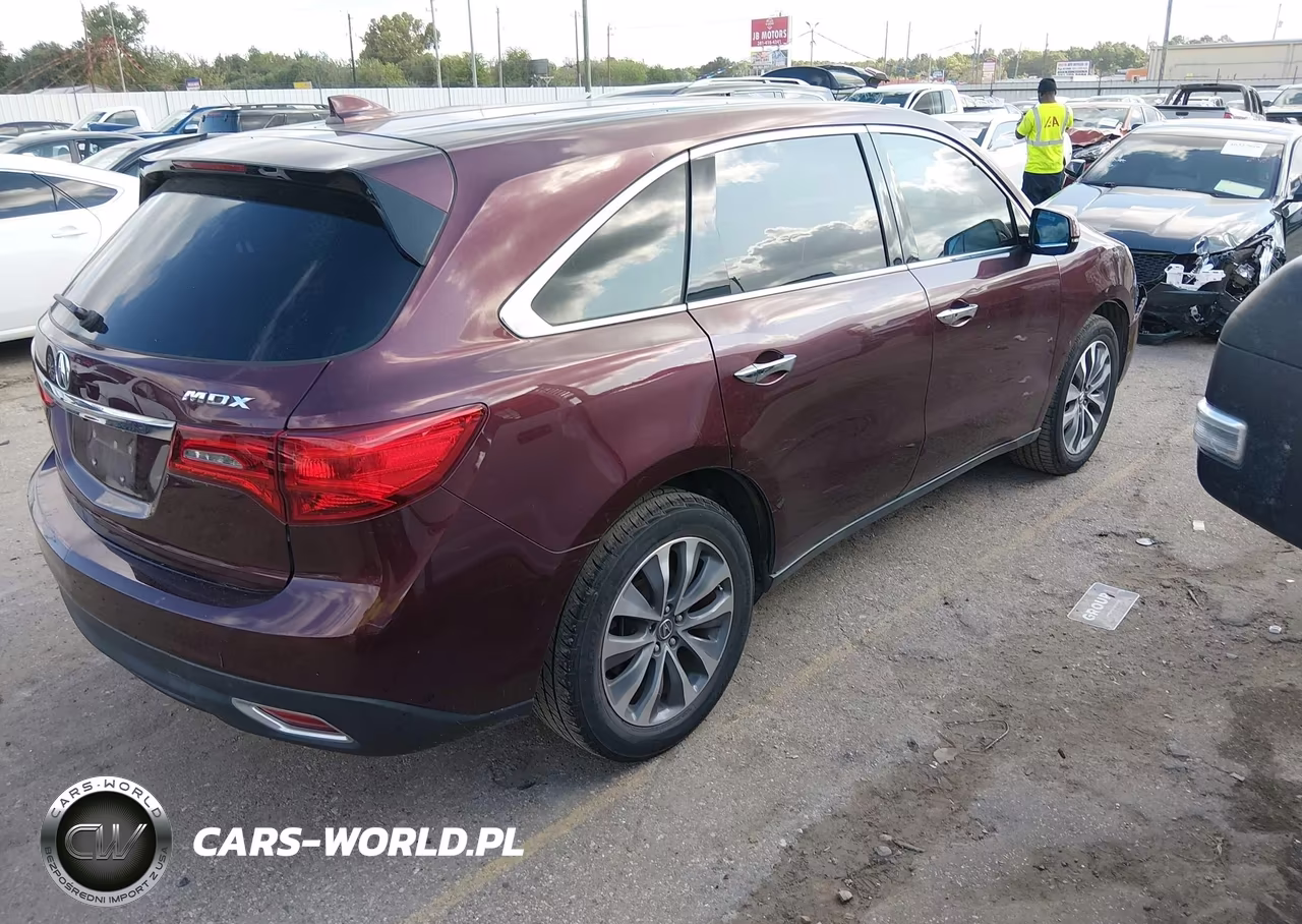 2016 Acura Mdx Technology Acurawatch Plus Packages-Technology Package VIN:5FRYD3H4XGB018516 - 4
