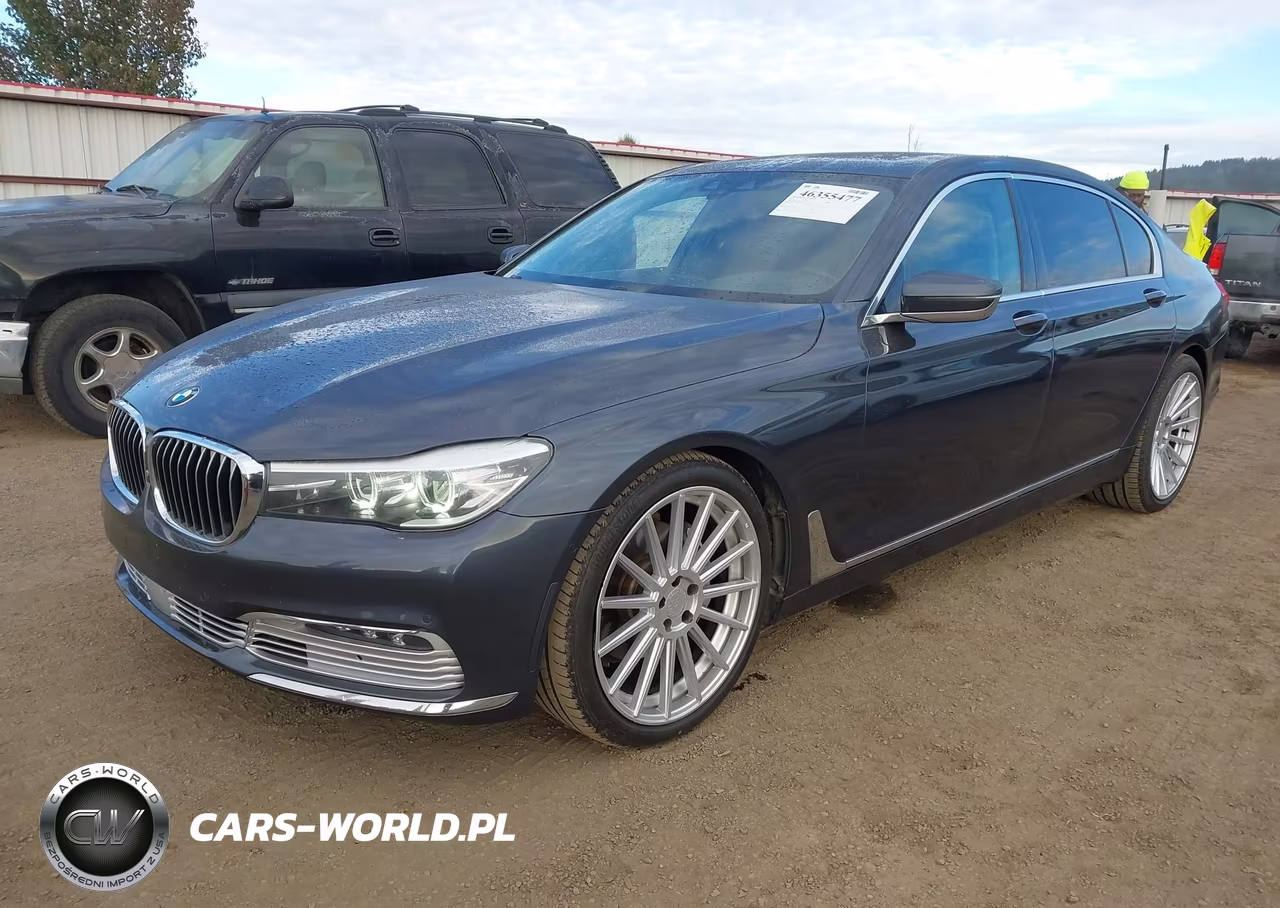 2016 BMW 740I VIN:WBA7E2C52GG547918 - 2