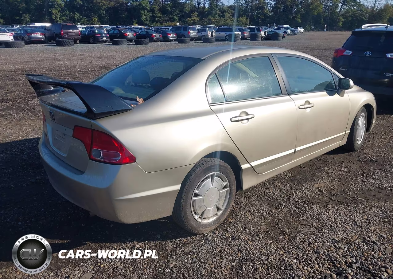 2008 Honda Civic Lx VIN:1HGFA16508L084753 - 4