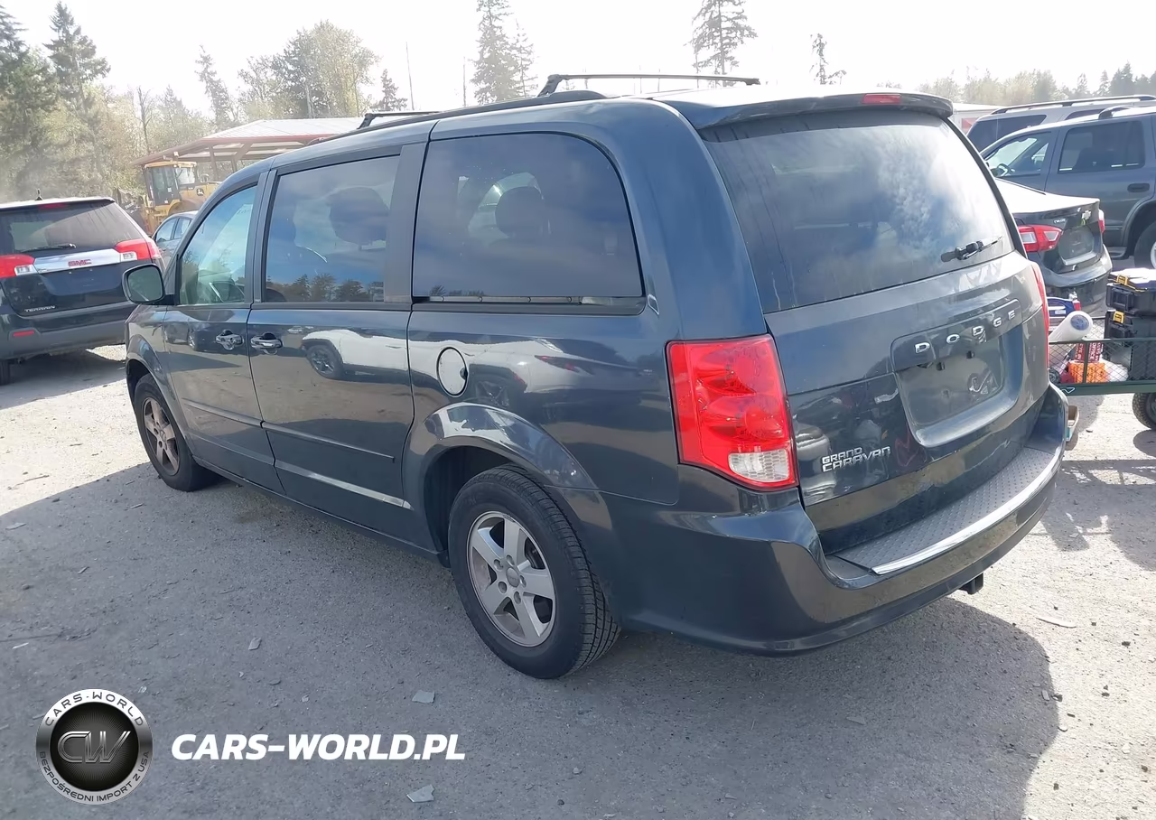 2013 Dodge Grand Caravan Sxt VIN:2C4RDGCG0DR635910 - 3