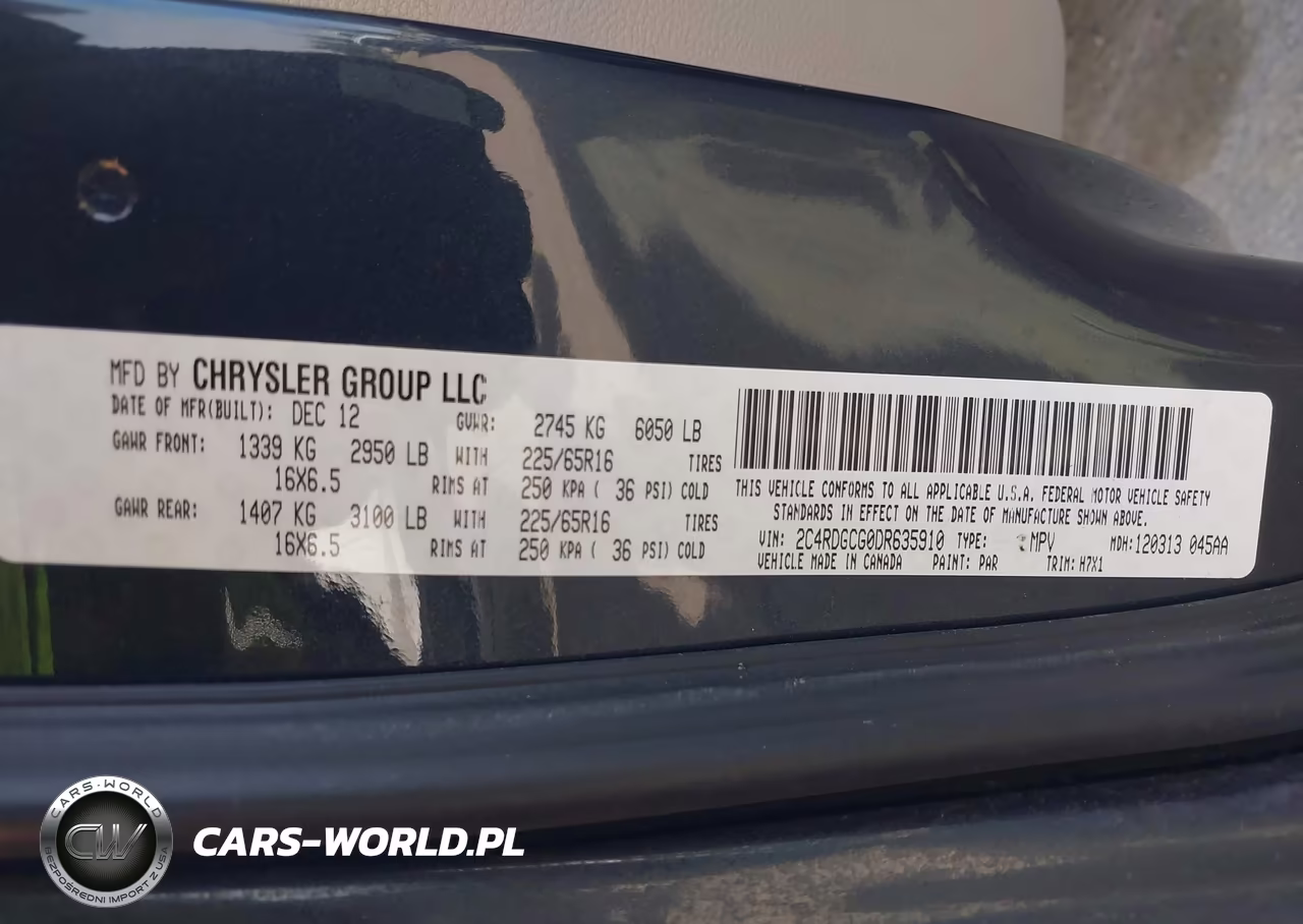2013 Dodge Grand Caravan Sxt VIN:2C4RDGCG0DR635910 - 9