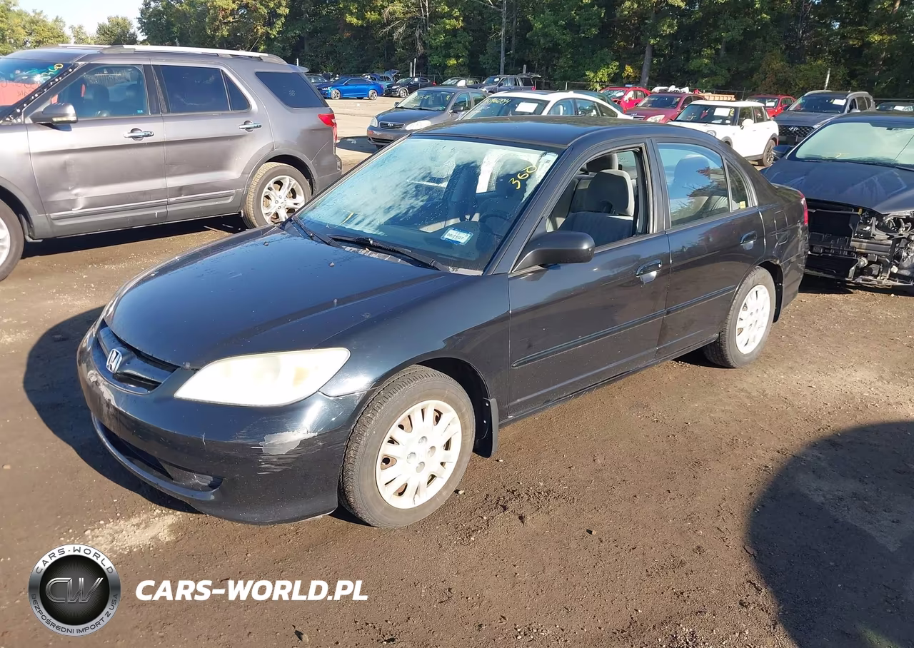 2005 Honda Civic Lx VIN:2HGES16615H608051 - 2