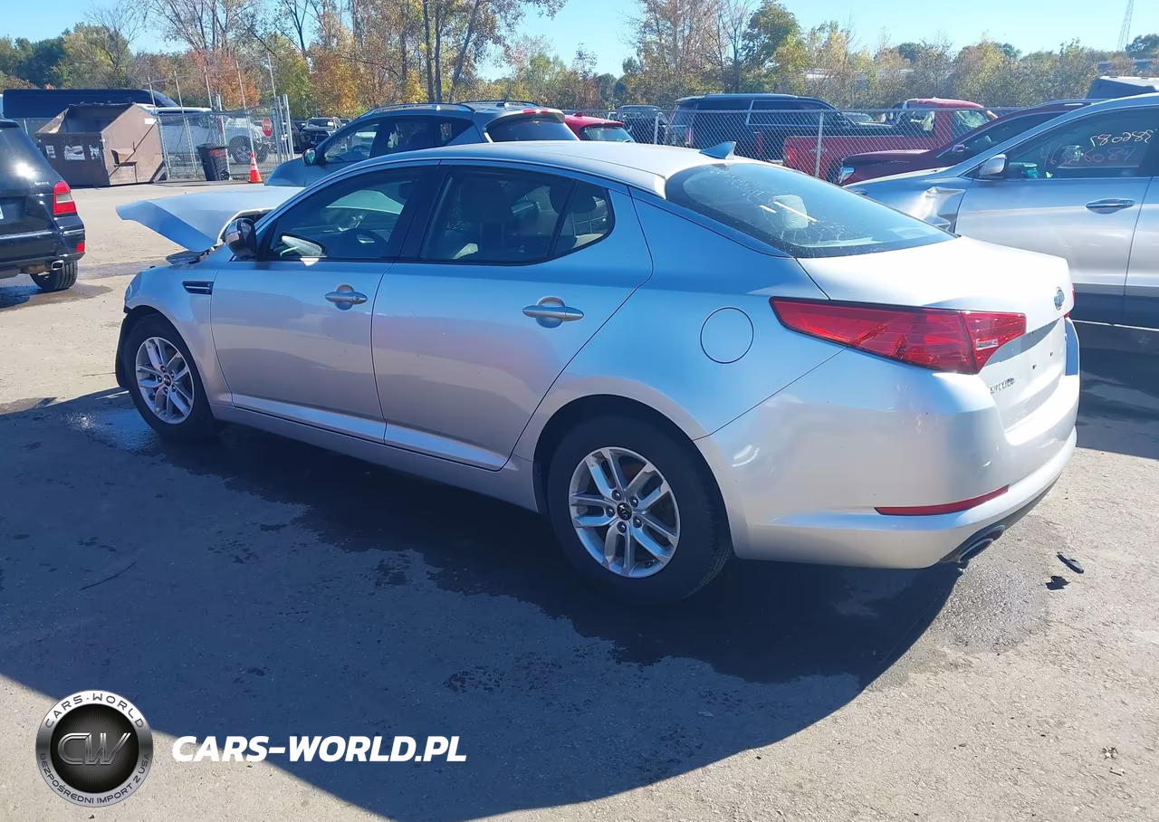 2011 Kia Optima Lx VIN:KNAGM4A73B5097705 - 3