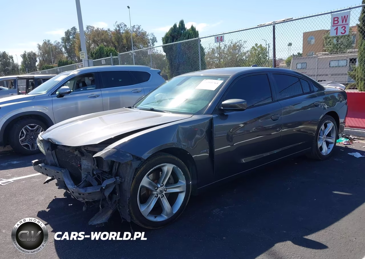 2018 Dodge Charger R-T Rwd VIN:2C3CDXCT1JH237999 - 2
