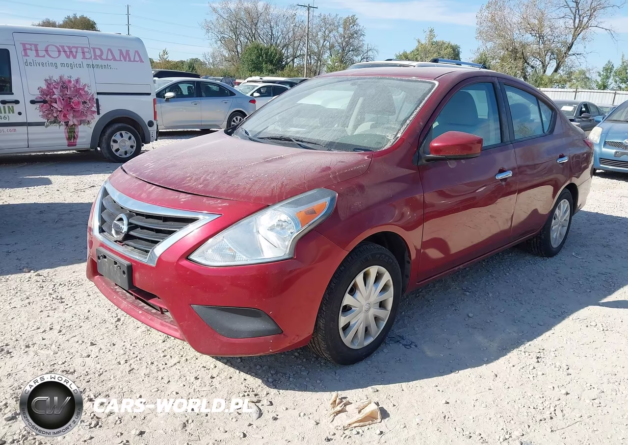 2016 Nissan Versa 1.6 S-1.6 S+-1.6 Sl-1.6 Sv VIN:3N1CN7AP4GL827583 - 2