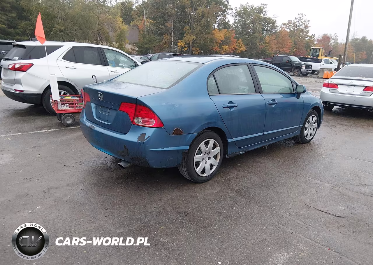 2006 Honda Civic Lx VIN:1HGFA15556L080115 - 4