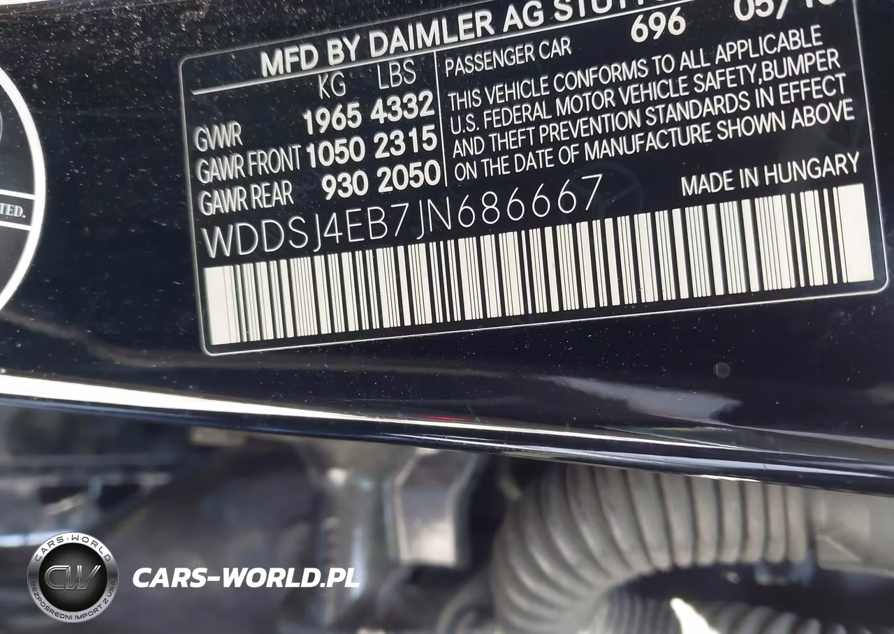 2018 Mercedes-Benz Cla 250 VIN:WDDSJ4EB7JN686667 - 9