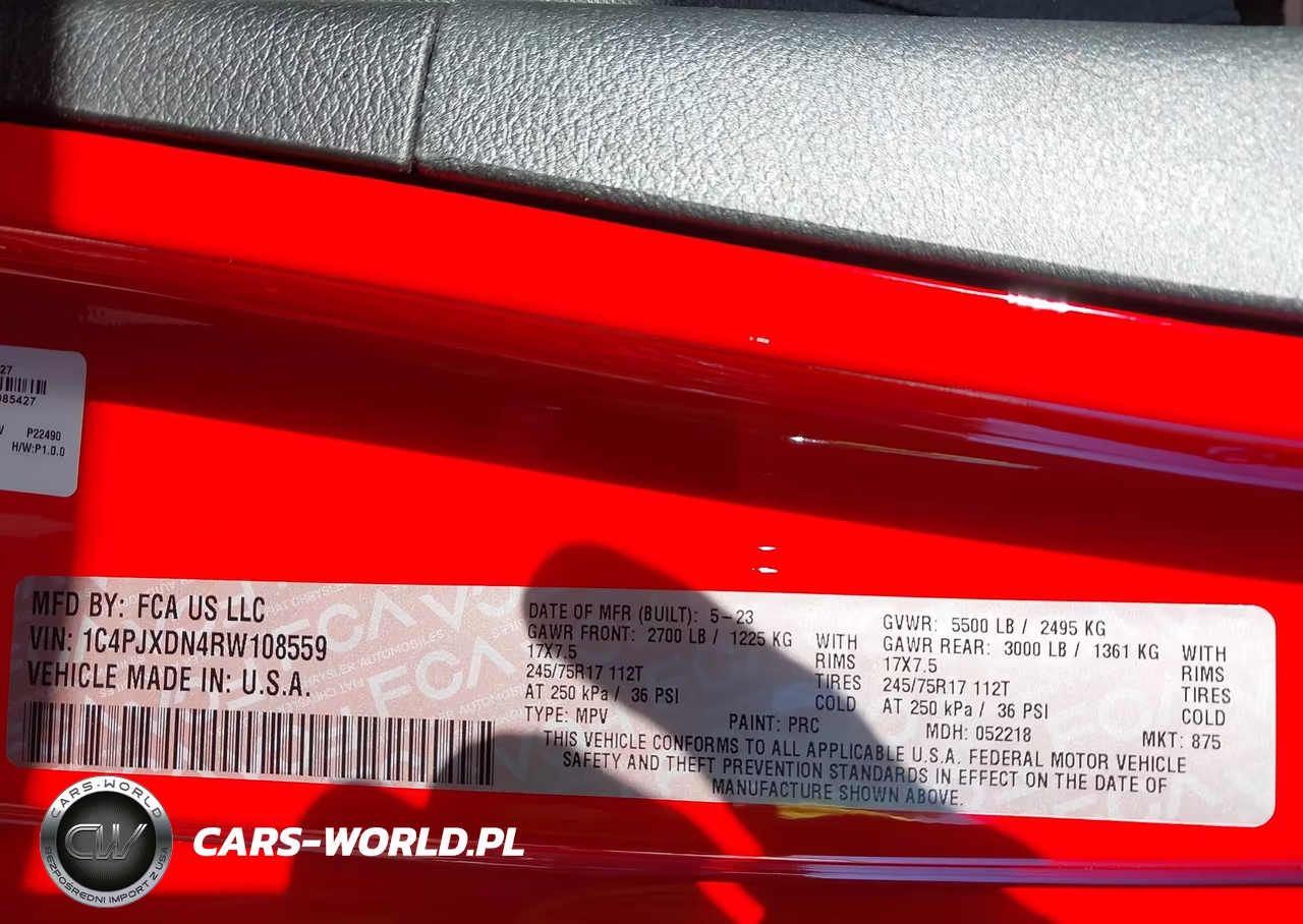 2024 Jeep Wrangler 4-Door Sport S 4X4 VIN:1C4PJXDN4RW108559 - 9