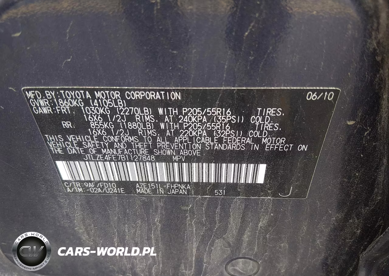 2011 Scion Xb VIN:JTLZE4FE7B1127848 - 9