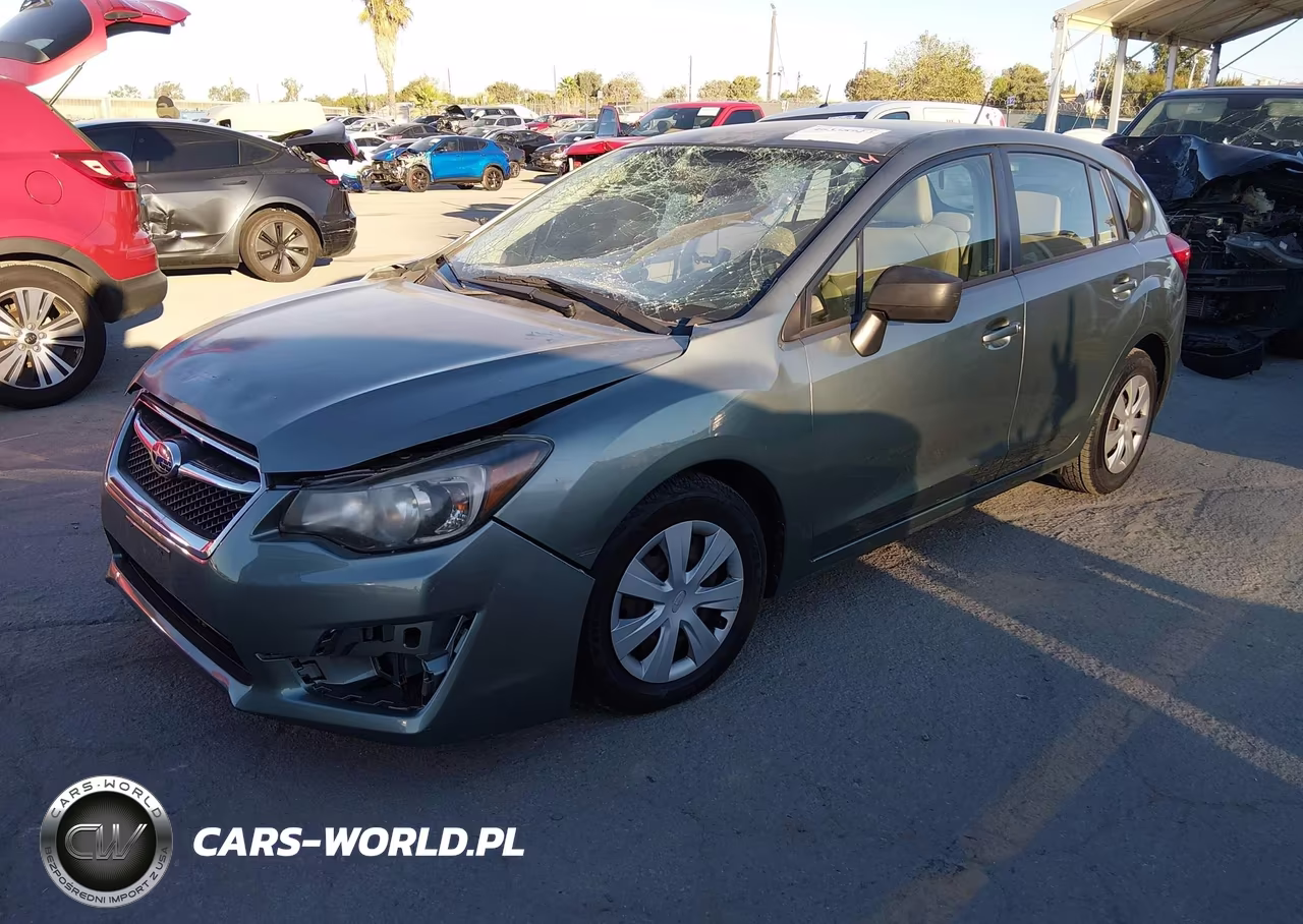 2016 Subaru Impreza 2.0I VIN:JF1GPAA68GH329923 - 2