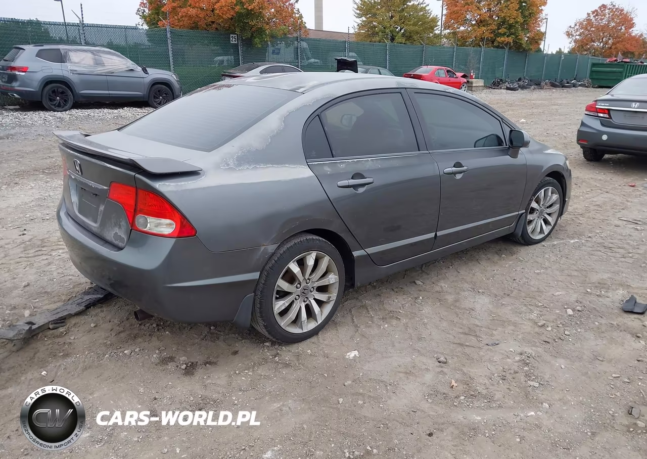 2009 Honda Civic Si VIN:2HGFA55569H707090 - 4