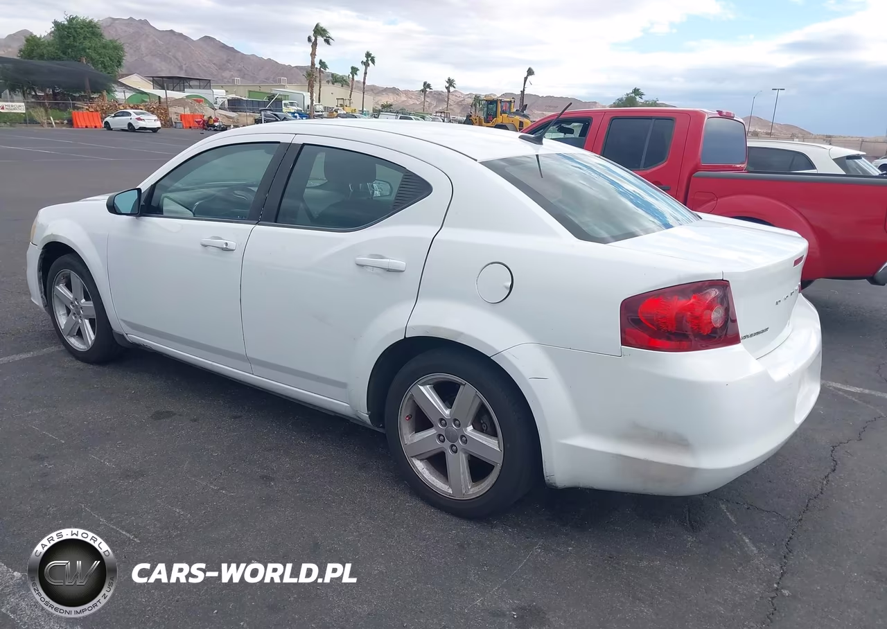 2013 Dodge Avenger Se VIN:1C3CDZAB6DN537328 - 3