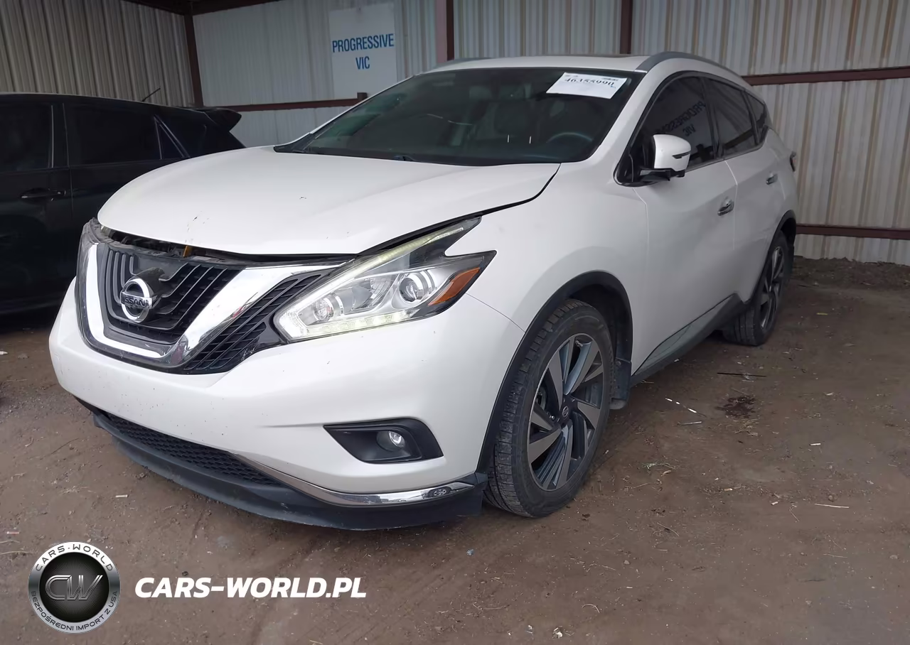 2018 Nissan Murano Platinum VIN:5N1AZ2MG4JN186168 - 2