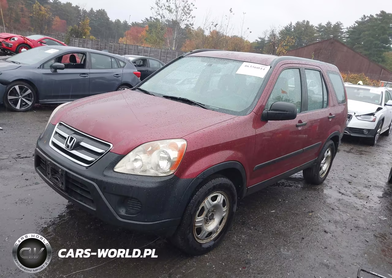 2005 Honda Cr-V Lx VIN:SHSRD78575U332653 - 2