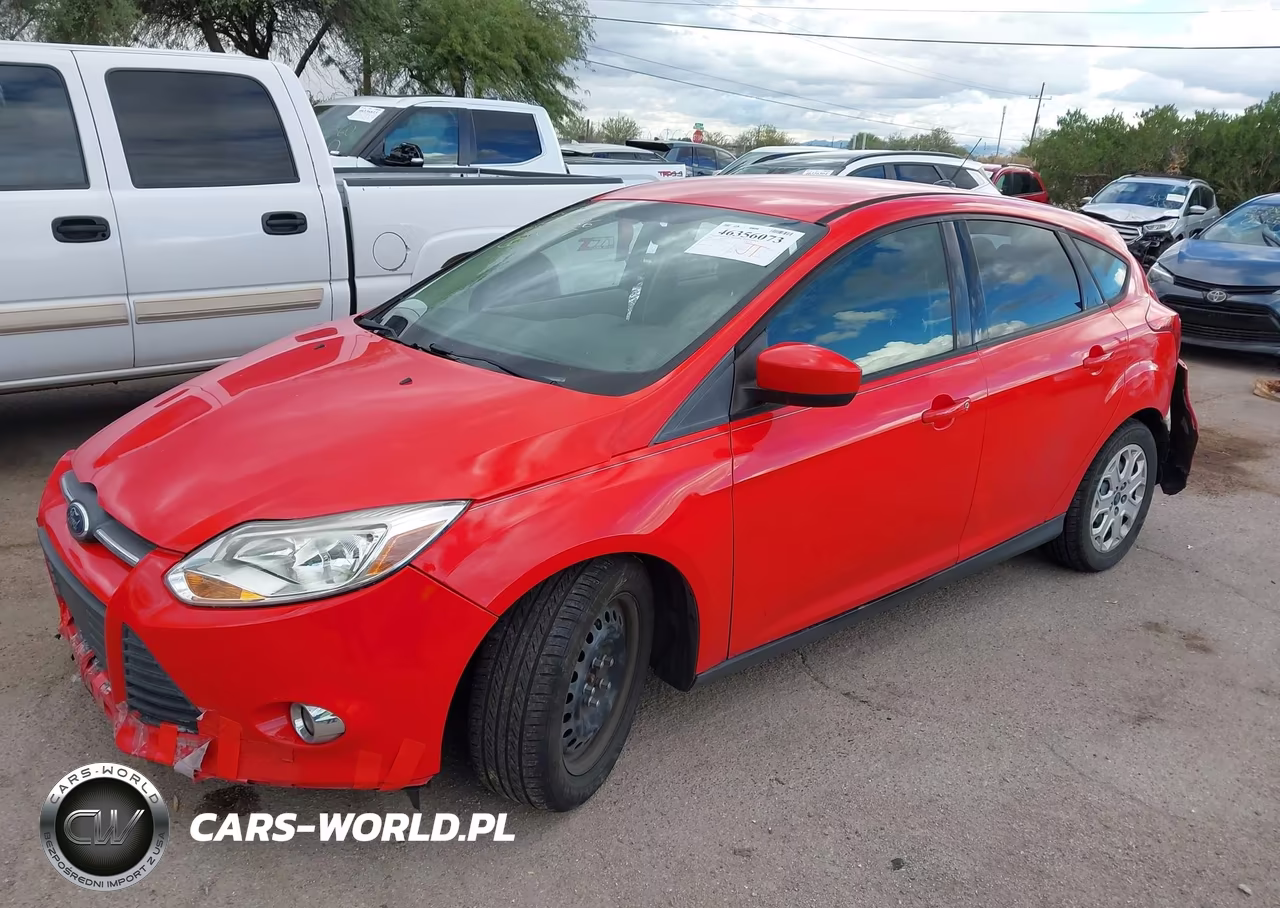 2012 Ford Focus Se VIN:1FAHP3K23CL244281 - 2