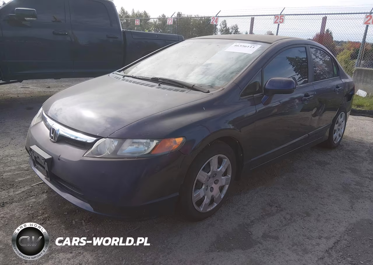 2006 Honda Civic Lx VIN:1HGFA16516L105445 - 2