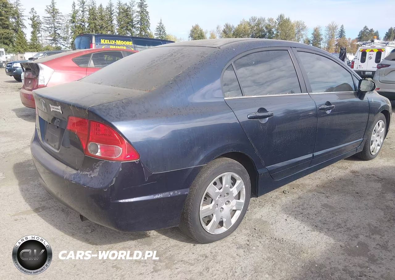 2006 Honda Civic Lx VIN:1HGFA16516L105445 - 4