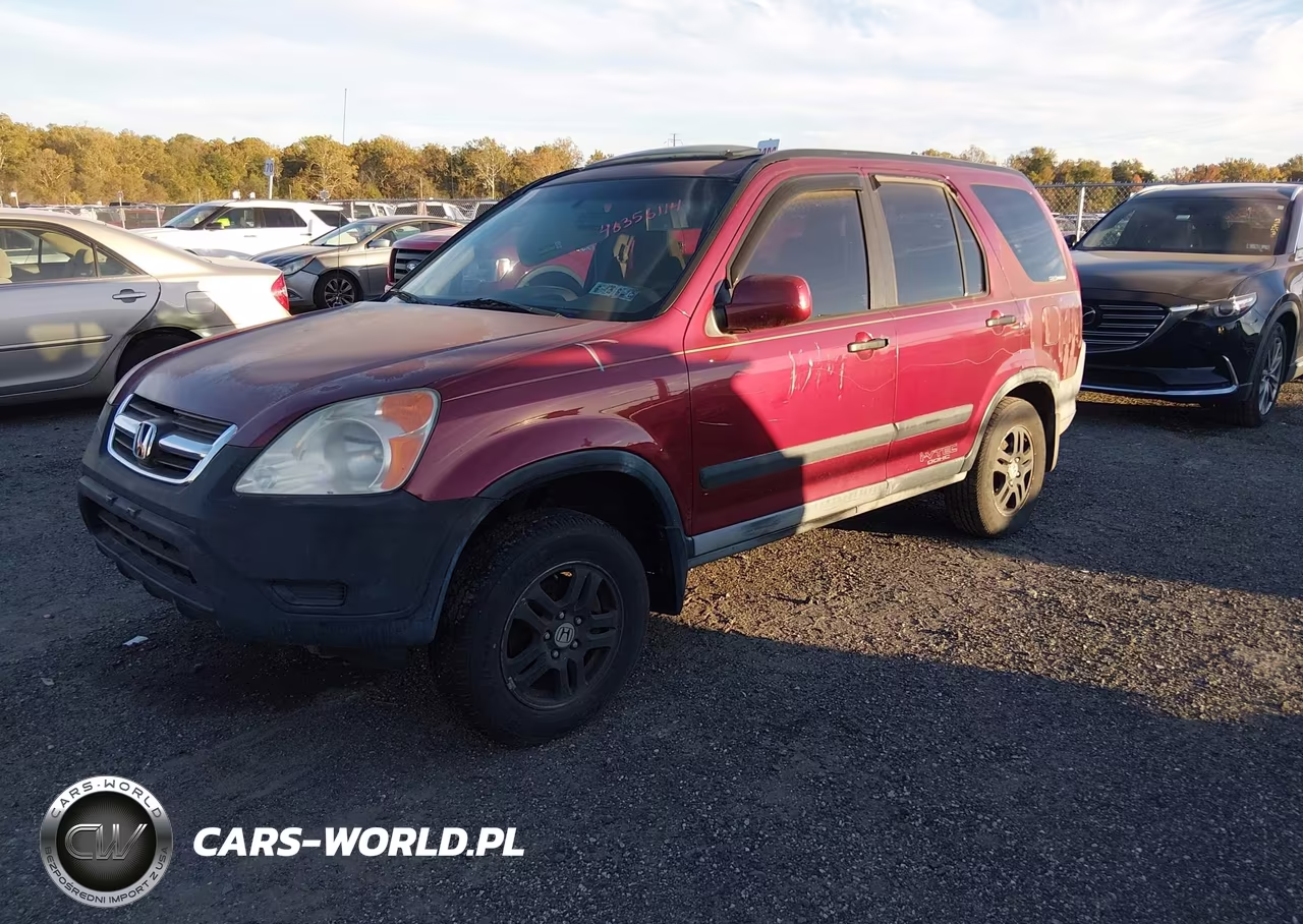 2002 Honda Cr-V Ex VIN:JHLRD78892C000663 - 2