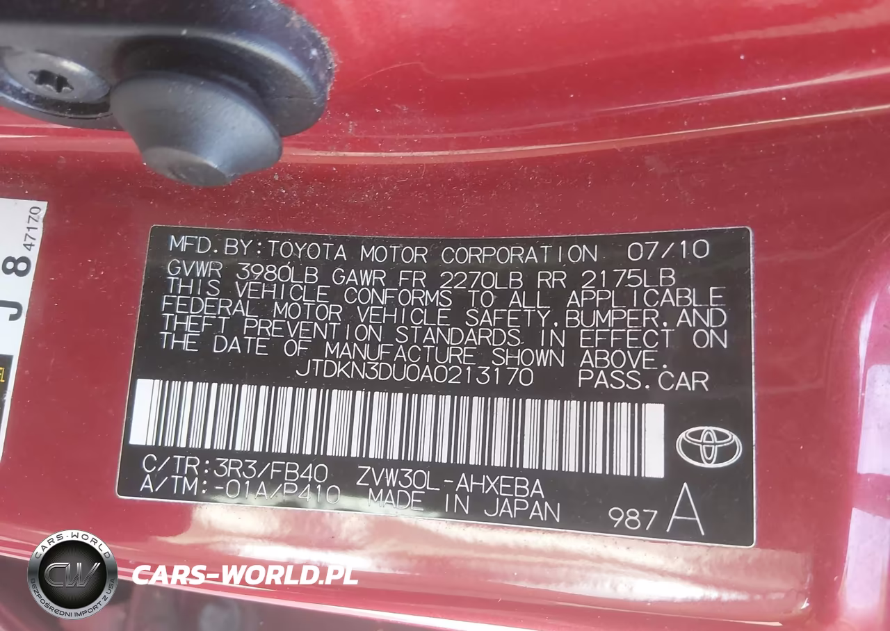 2010 Toyota Prius Ii VIN:JTDKN3DU0A0213170 - 9