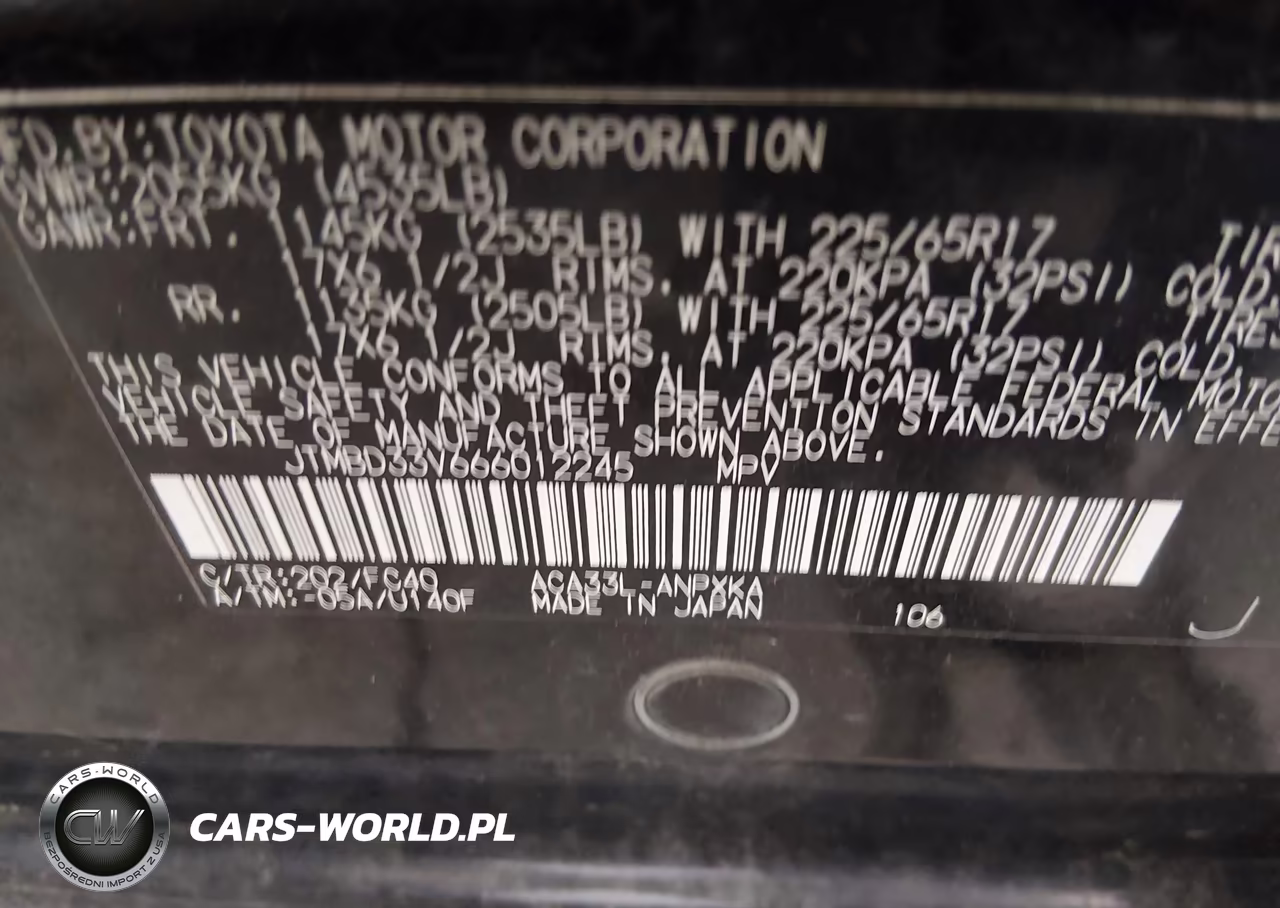 2006 Toyota Rav4 VIN:JTMBD33V666012245 - 9