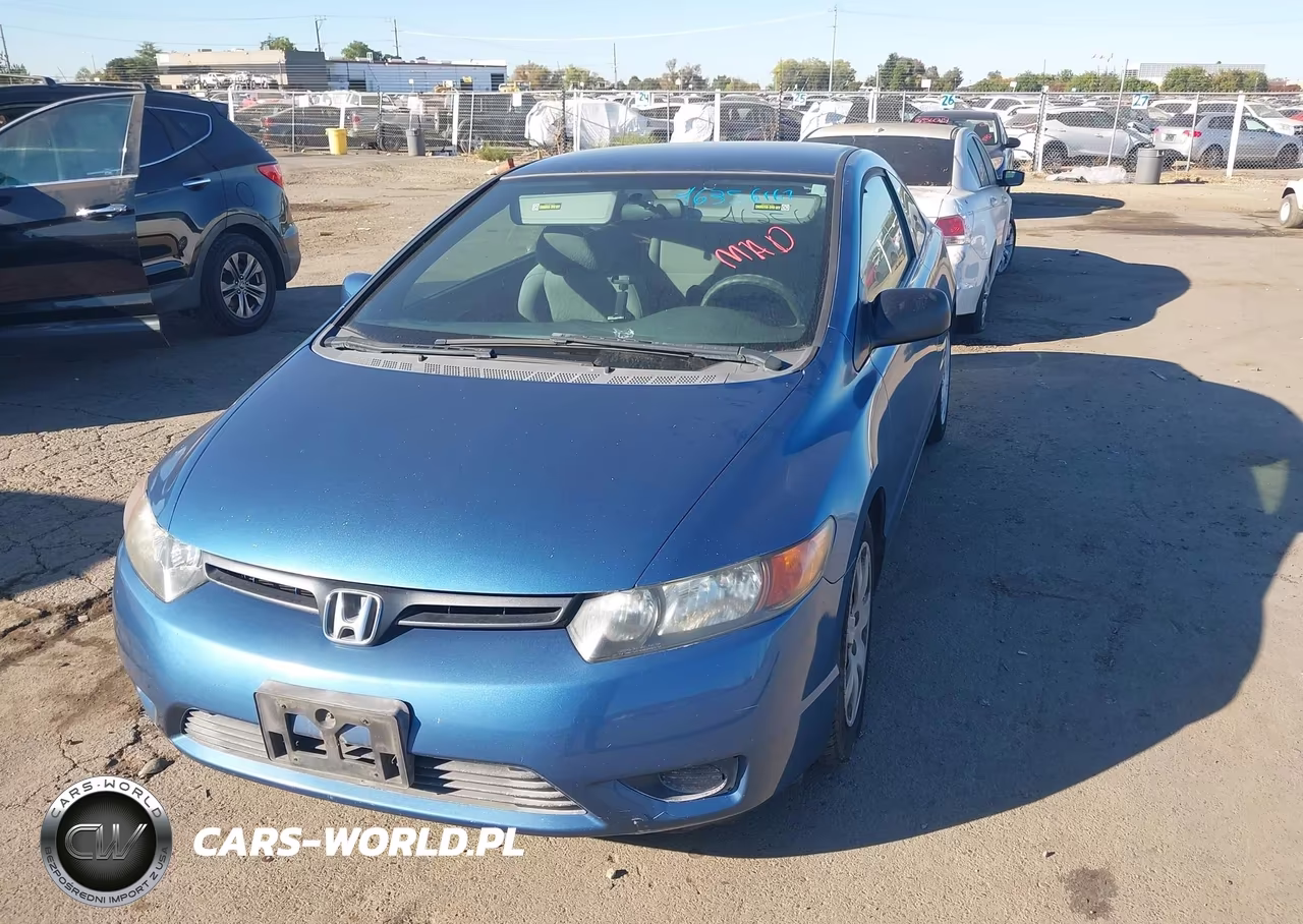 2007 Honda Civic Lx VIN:2HGFG12617H545001 - 2