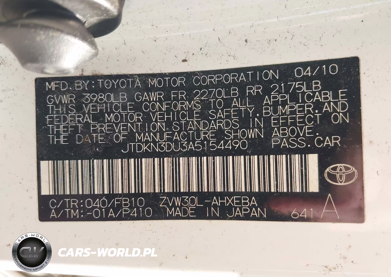 2010 Toyota Prius Ii VIN:JTDKN3DU3A5154490 - 9