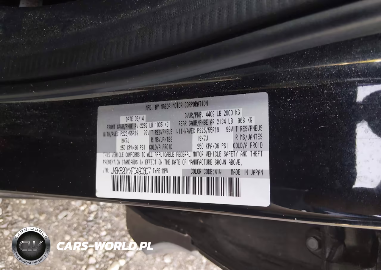 2015 Mazda Cx-5 Grand Touring VIN:JM3KE2DYXF0490307 - 9