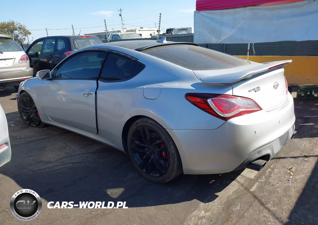 2015 Hyundai Genesis Coupe 3.8L VIN:KMHHU6KJ3FU127595 - 3