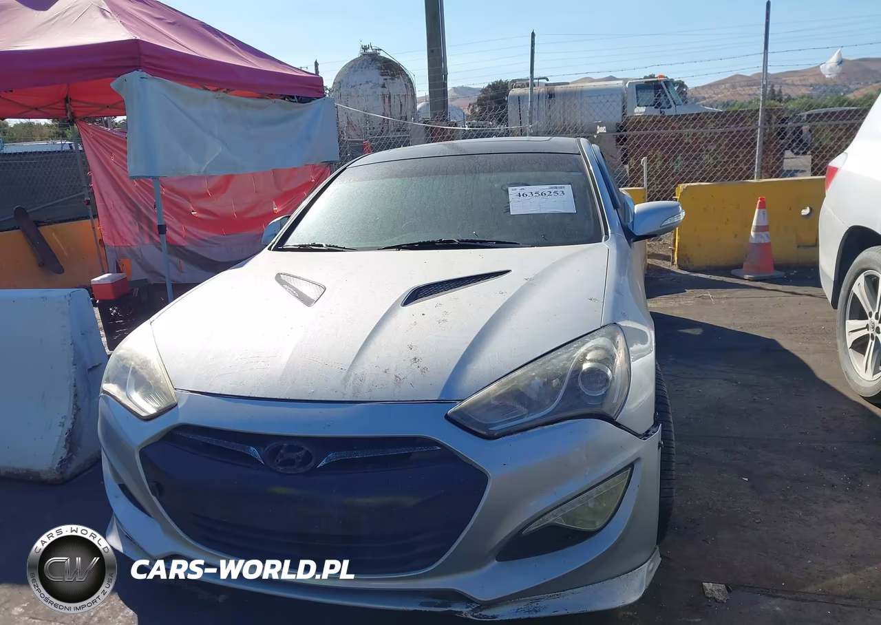 2015 Hyundai Genesis Coupe 3.8L VIN:KMHHU6KJ3FU127595 - 6