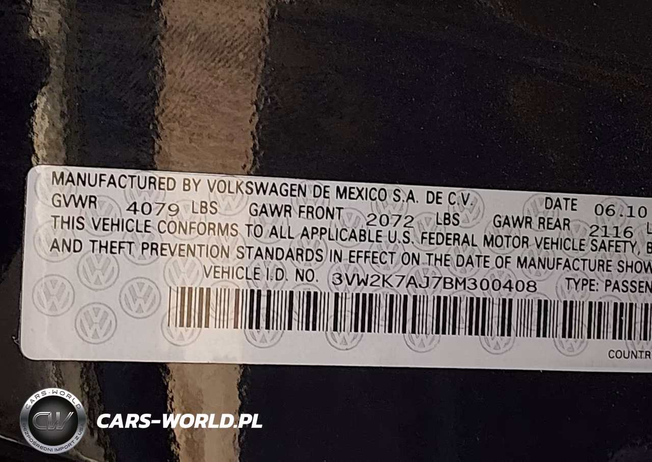 2011 Volkswagen Jetta 2.0L S VIN:3VW2K7AJ7BM300408 - 9
