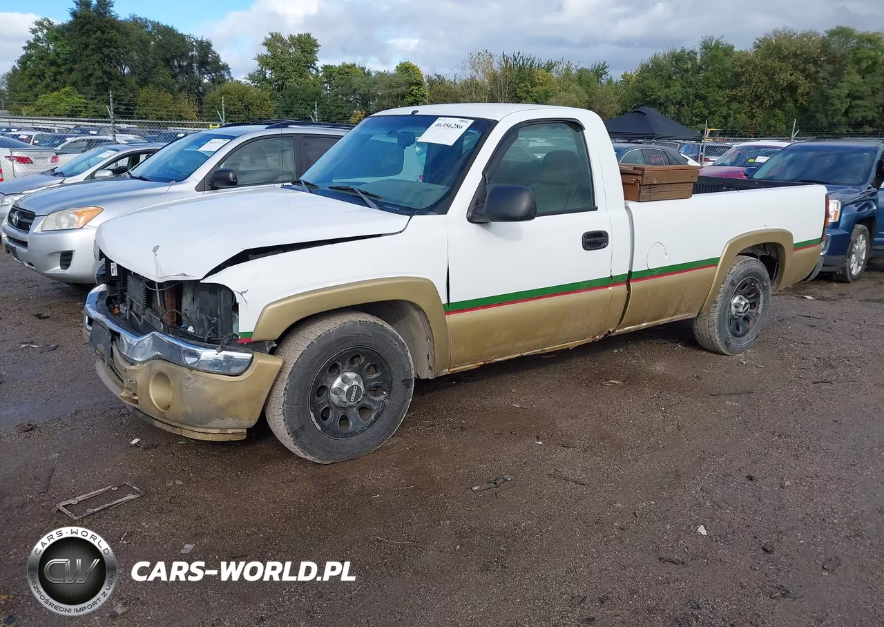 2006 GMC Sierra 1500 Work Truck VIN:3GTEC14V46G193119 - 2