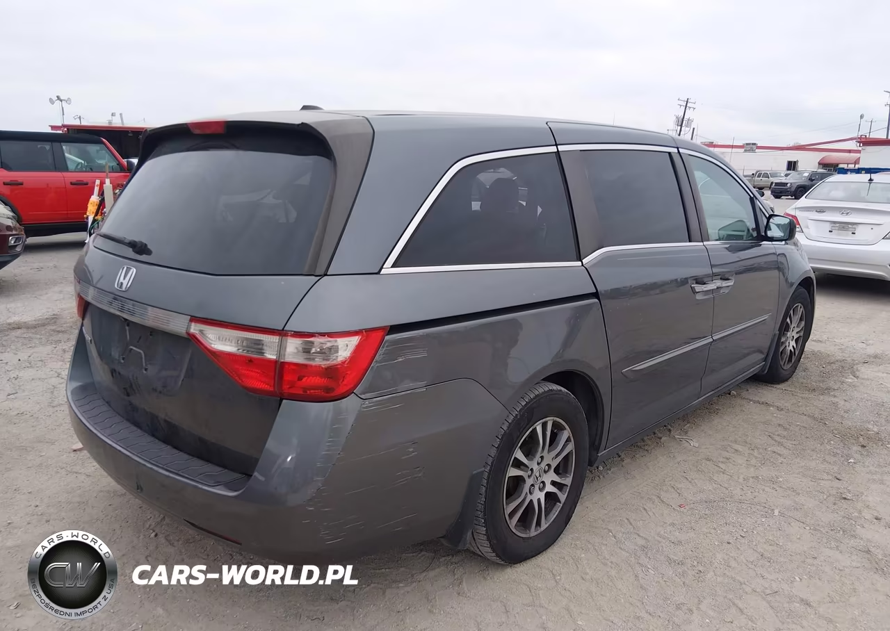 2012 Honda Odyssey Ex-L VIN:5FNRL5H62CB089242 - 4