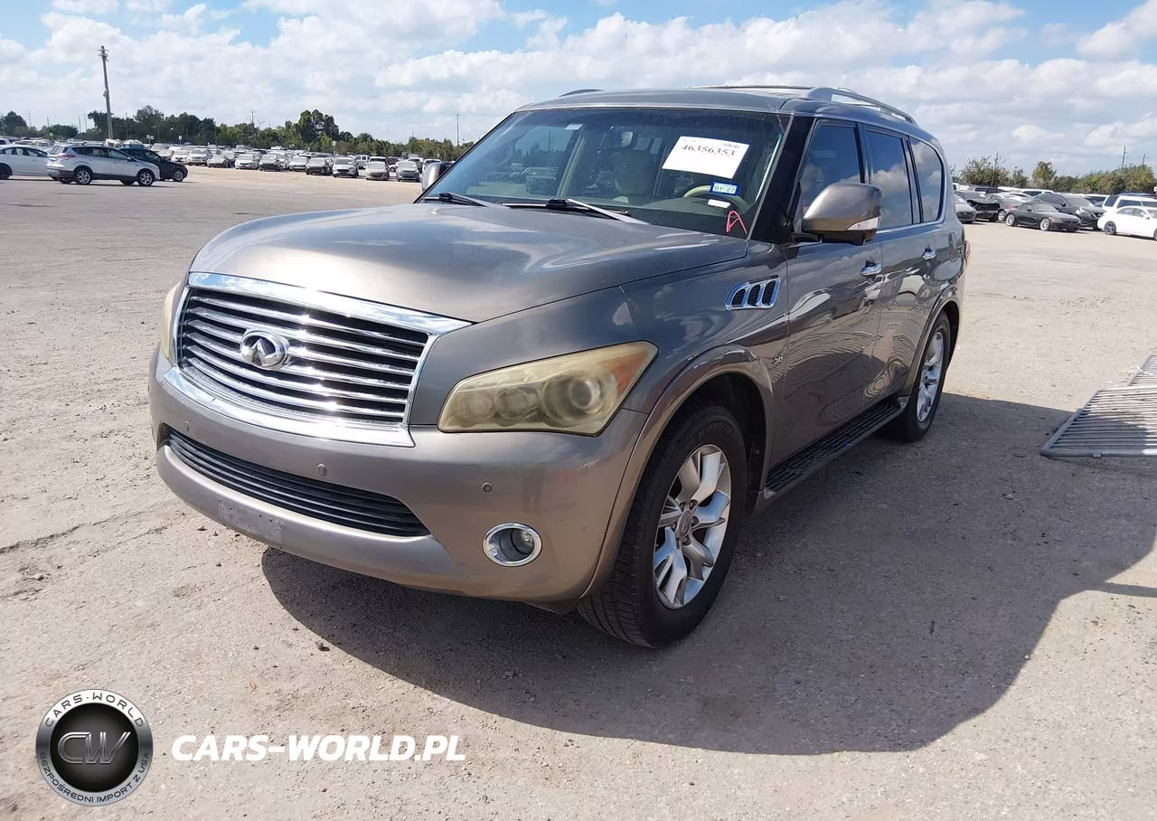 2014 Infiniti Qx80 VIN:JN8AZ2NF6E9554122 - 2