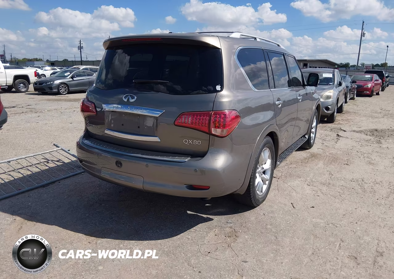 2014 Infiniti Qx80 VIN:JN8AZ2NF6E9554122 - 4